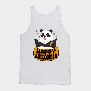 Happy Halloween_Panda_Jujutsu Kaisen Tank Top